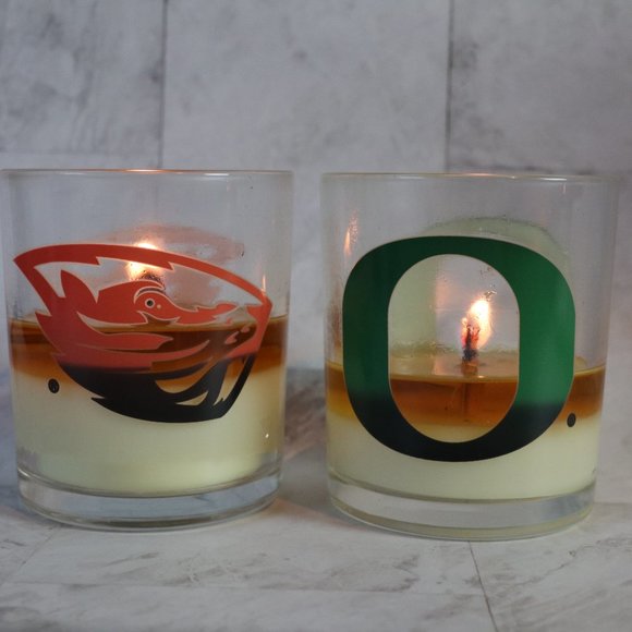 Color Changing! Oregon State Beavers NCAA ThermoH Logo Candle Sunkiss Unlimited - Picture 6 of 8